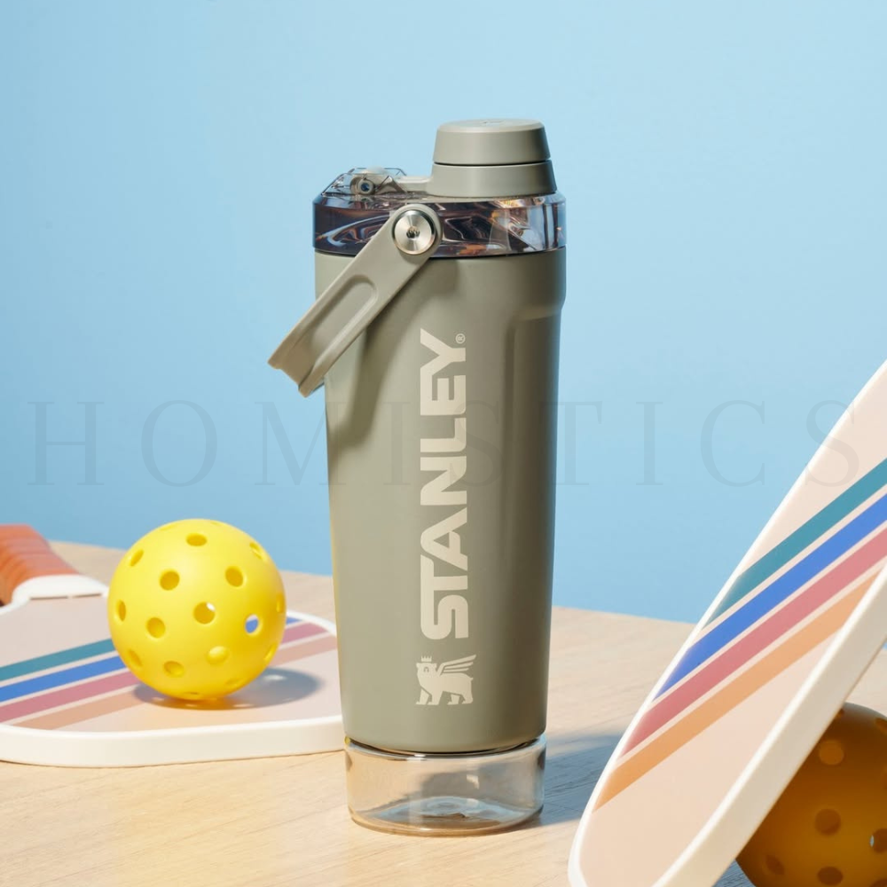 Stanley Activate Shaker Bottle Sage Grey